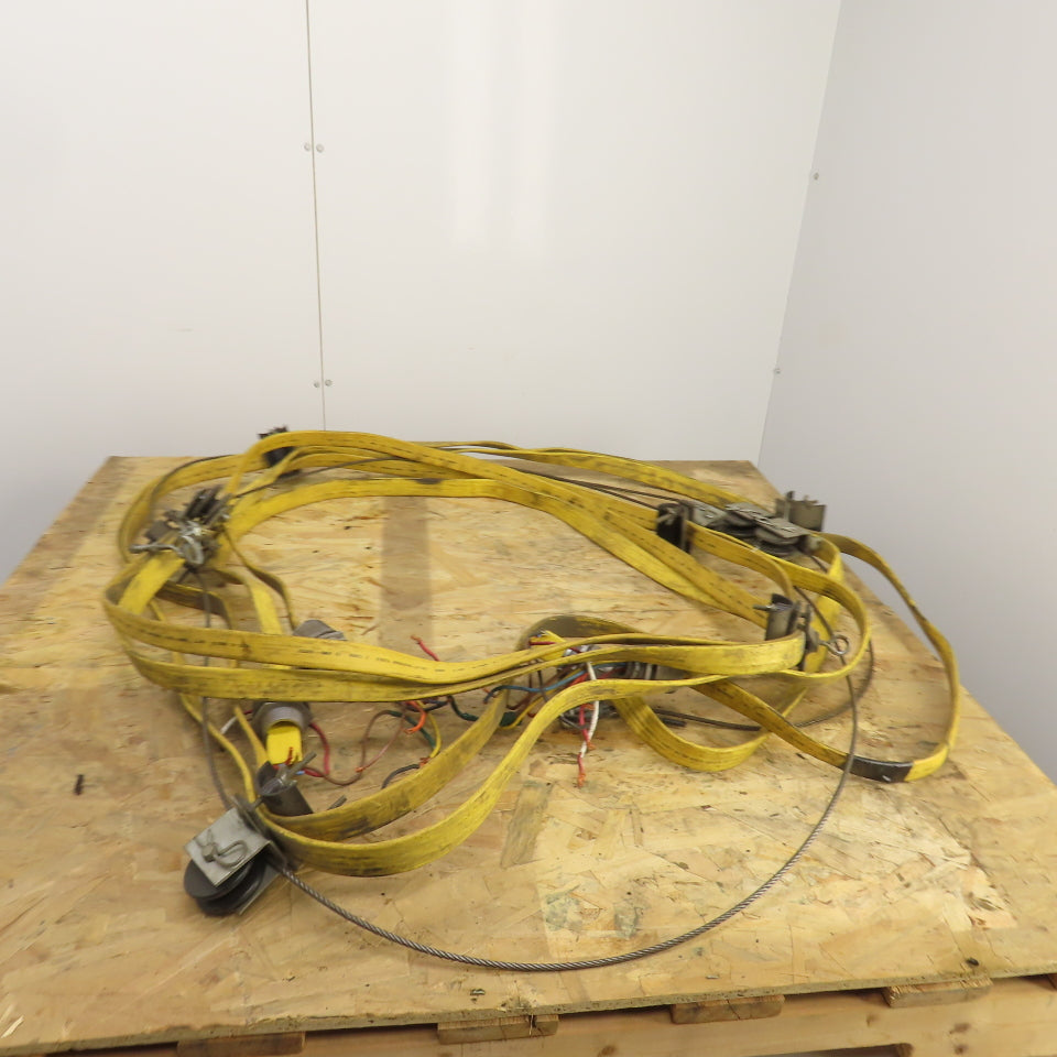 Duct-O-Wire 27' OAL Double Run Festoon Cable Travel System Kit 7-Cond 12AWG 600V