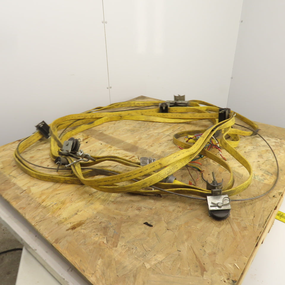 Duct-O-Wire 27' OAL Double Run Festoon Cable Travel System Kit 7-Cond 12AWG 600V