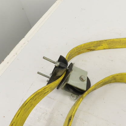 Flat-Flex 41' OAL Festoon Cable Carrier Travel System Kit 8-Cond 12AWG 600V