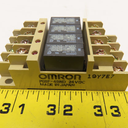 Omron P6BF-4BND General Purpose Relay Module Lot Of 3