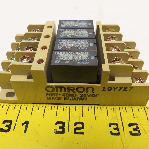 Omron P6BF-4BND General Purpose Relay Module Lot Of 3