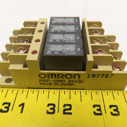 Omron P6BF-4BND General Purpose Relay Module Lot Of 3