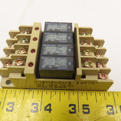 Omron P6BF-4BND General Purpose Relay Module Lot Of 3