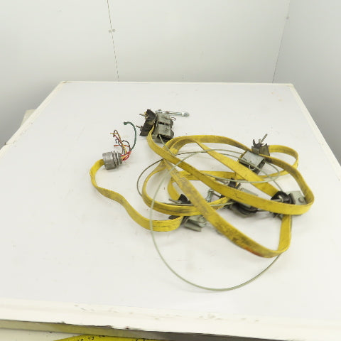 Duct-O-Wire 14' OAL Festoon Cable Carrier Travel System Kit 7-Cond 12AWG 600V