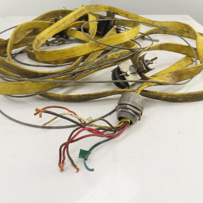 Duct-O-Wire 30' OAL Festoon Cable Carrier Travel System Kit 7-Cond 12AWG 600V