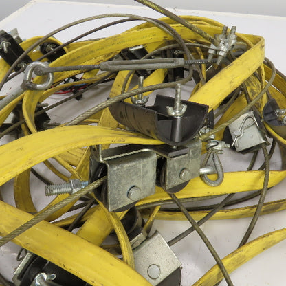 Duct-O-Wire 40' OAL Festoon Cable Carrier Travel System Kit 7-Cond 12AWG 600V