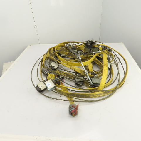 Duct-O-Wire 40' OAL Festoon Cable Carrier Travel System Kit 7-Cond 12AWG 600V