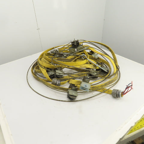 Duct-O-Wire 40' OAL Festoon Cable Carrier Travel System Kit 7-Cond 12AWG 600V
