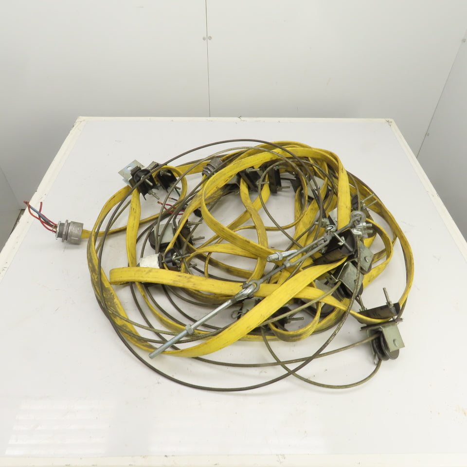 Duct-O-Wire 40' OAL Festoon Cable Carrier Travel System Kit 7-Cond 12AWG 600V