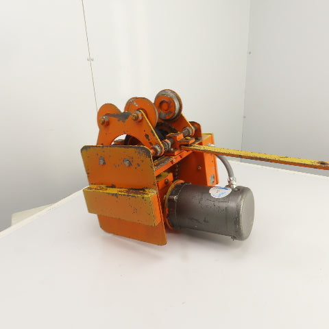 Saturn Engineering 1/2 Ton Power Beam Hoist Tractor Drive Trolley 19FPM 3PH