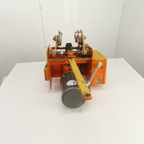 Saturn Engineering 1/2 Ton Power Beam Hoist Tractor Drive Trolley 19FPM 3PH