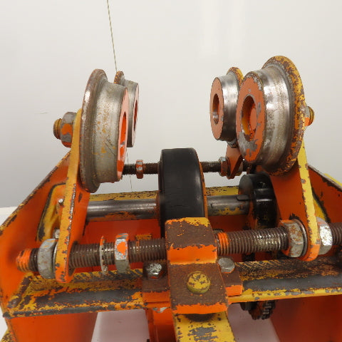 Saturn Engineering 1/2 Ton Power Beam Hoist Tractor Drive Trolley 19FPM 3PH