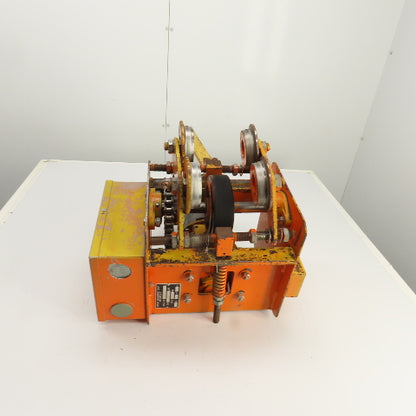 Saturn Engineering 1/2 Ton Power Beam Hoist Tractor Drive Trolley 19FPM 3PH