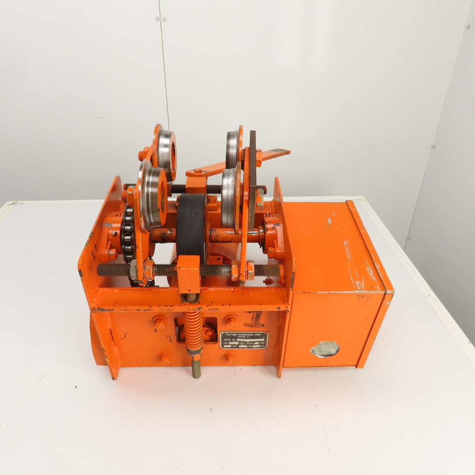 Saturn Engineering 1/2 Ton Power Beam Hoist Tractor Drive Trolley 19FPM 3PH