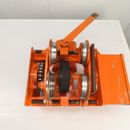 Saturn Engineering 1/2 Ton Power Beam Hoist Tractor Drive Trolley 19FPM 3PH