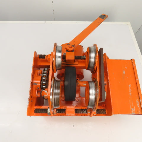 Saturn Engineering 1/2 Ton Power Beam Hoist Tractor Drive Trolley 19FPM 3PH