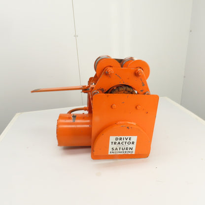 Saturn Engineering 1/2 Ton Power Beam Hoist Tractor Drive Trolley 19FPM 3PH