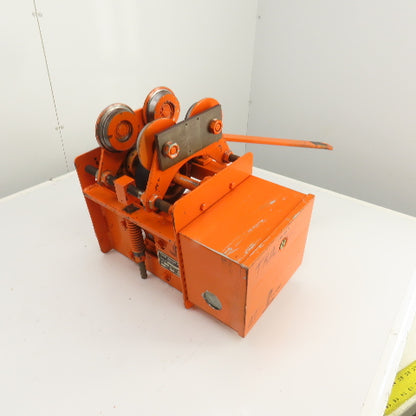 Saturn Engineering 1/2 Ton Power Beam Hoist Tractor Drive Trolley 19FPM 3PH