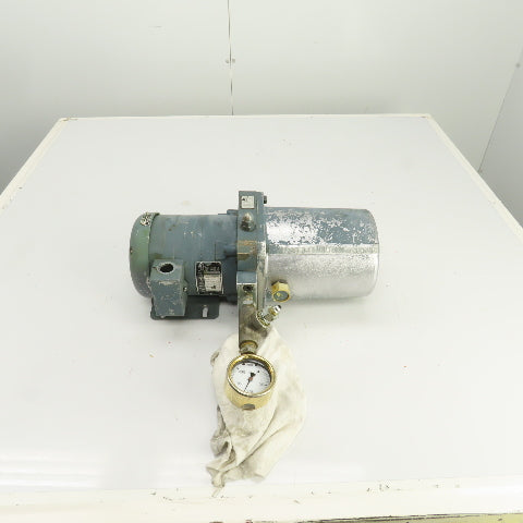 Delta Power 3/4HP Hydraulic Pump Unit 1725RPM 230/460V 3PH W/ Model B2 Pump