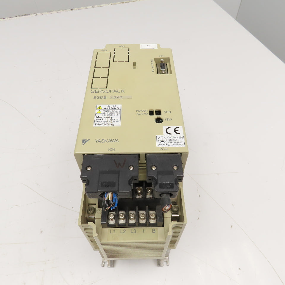 Yaskawa SGDB-10VD Servo Pack 200-230V 3Ph 0-230V Output 0.85kW