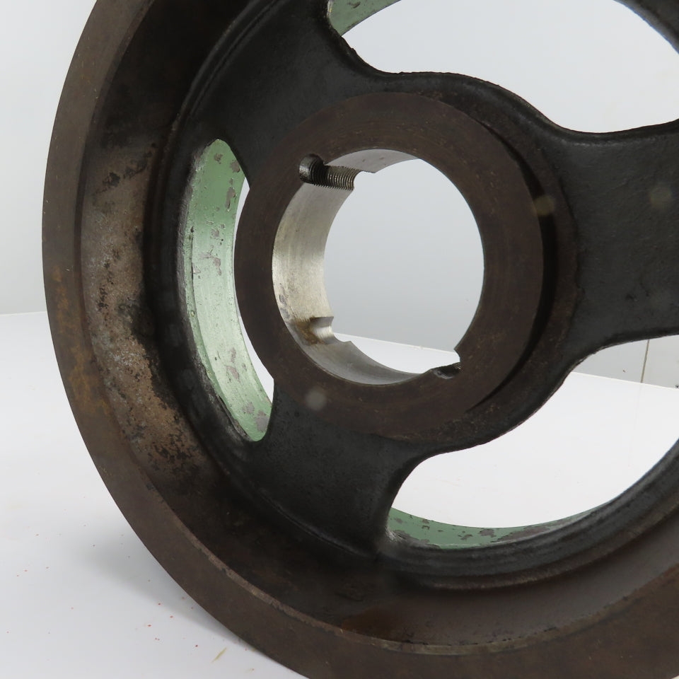 5-Groove 8V Profile V-Belt Pulley 11-3/8" OD 4" Wide From Chicago Press Brake