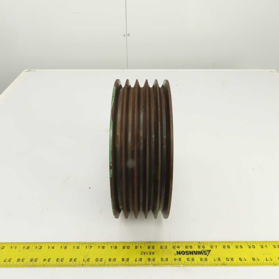 5-Groove 8V Profile V-Belt Pulley 11-3/8" OD 4" Wide From Chicago Press Brake