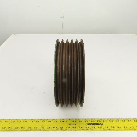 5-Groove 8V Profile V-Belt Pulley 11-3/8" OD 4" Wide From Chicago Press Brake