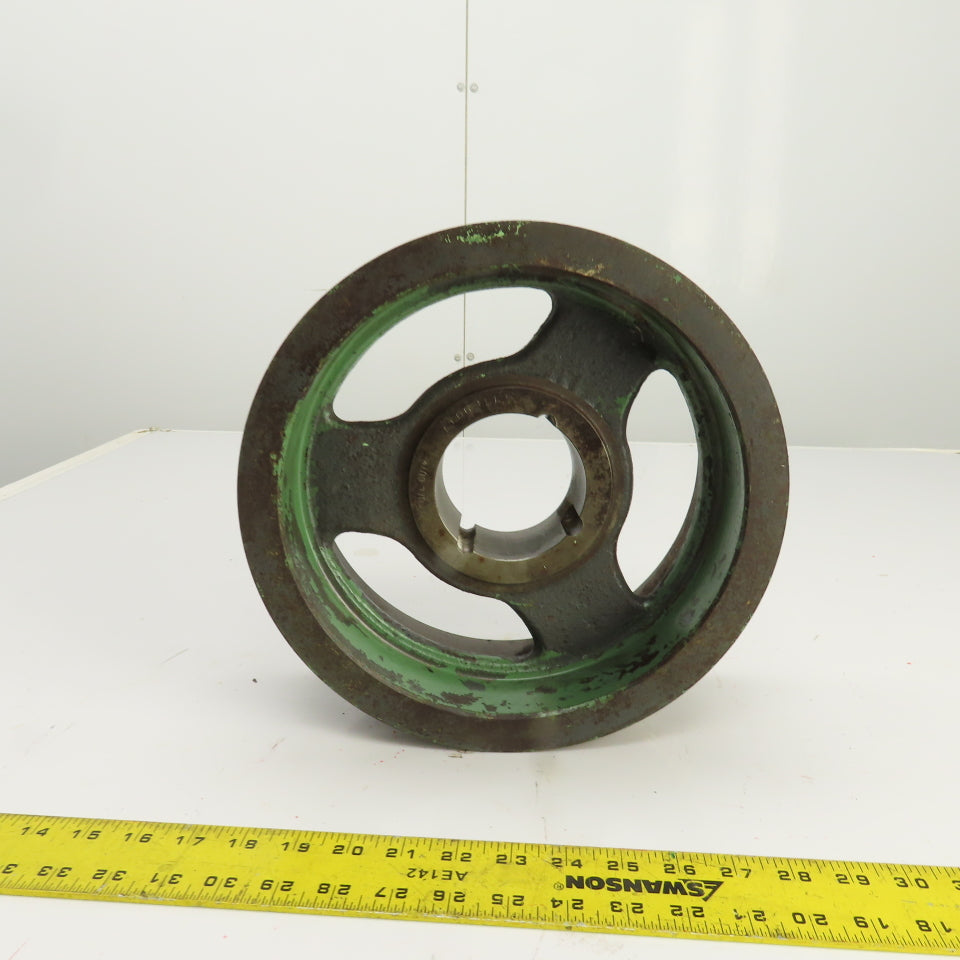 5-Groove 8V Profile V-Belt Pulley 11-3/8" OD 4" Wide From Chicago Press Brake