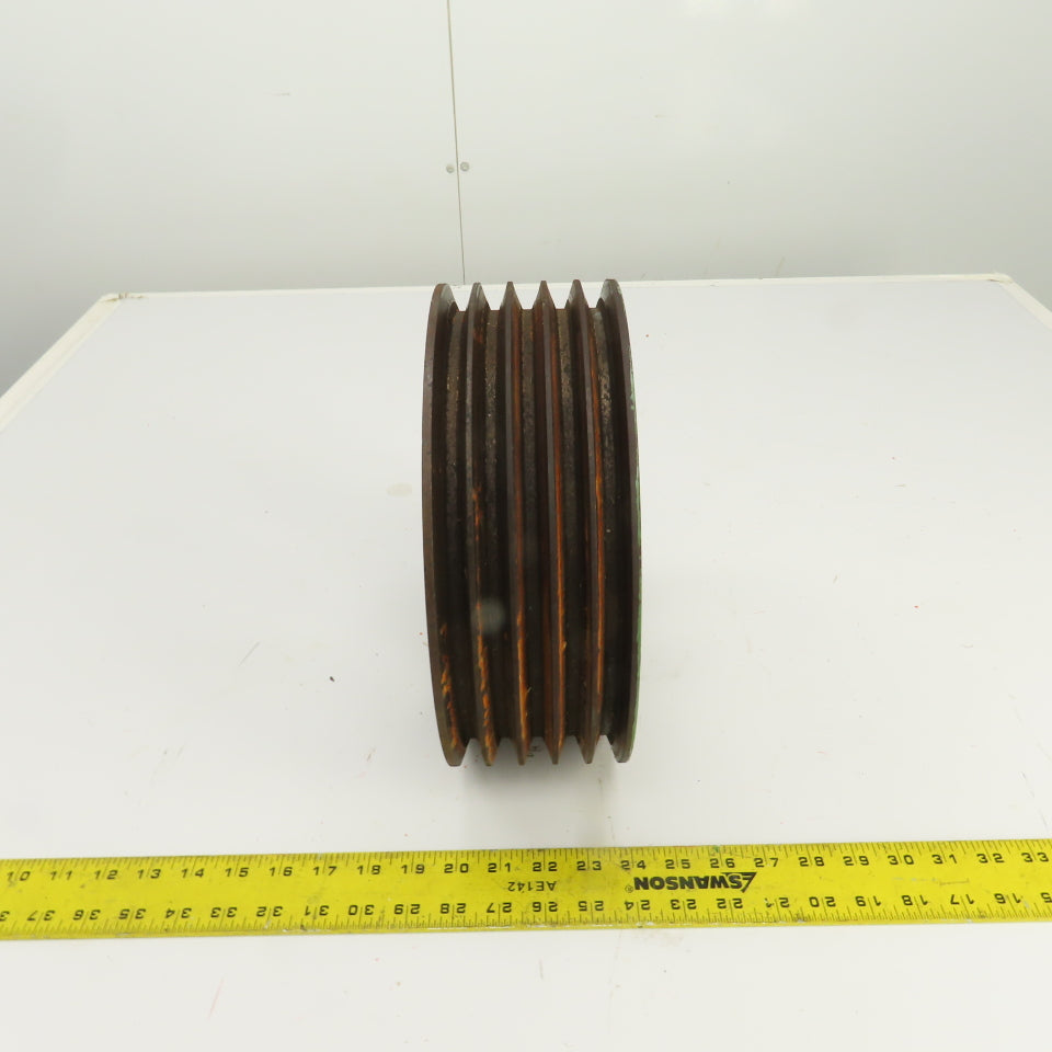 5-Groove 8V Profile V-Belt Pulley 11-3/8" OD 4" Wide From Chicago Press Brake