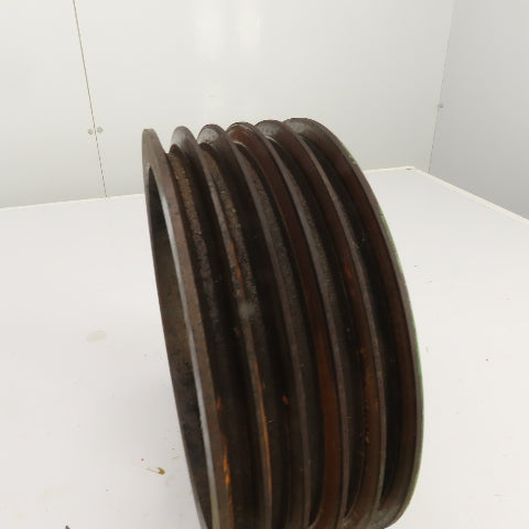 5-Groove 8V Profile V-Belt Pulley 11-3/8" OD 4" Wide From Chicago Press Brake