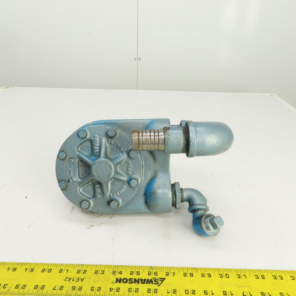 Tuthill 3C1FN-00 Cast Iron Rotary Gear Pump 3/4" Shaft (Parts/Repair)