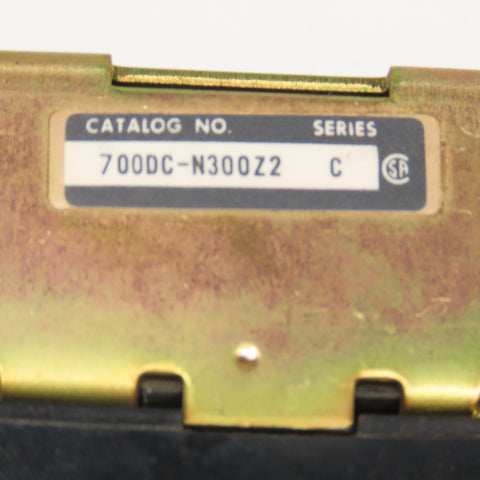 Allen Bradley 700DC-N300Z2 125/250V DC Relay 230/250VDC Coil