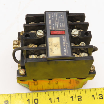 Allen Bradley 700DC-N300Z2 125/250V DC Relay 230/250VDC Coil