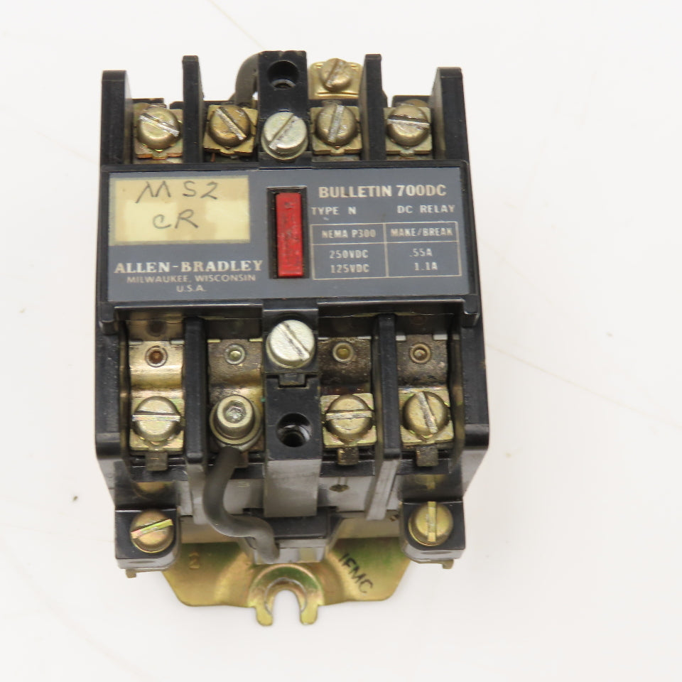 Allen Bradley 700DC-N300Z2 125/250V DC Relay 230/250VDC Coil