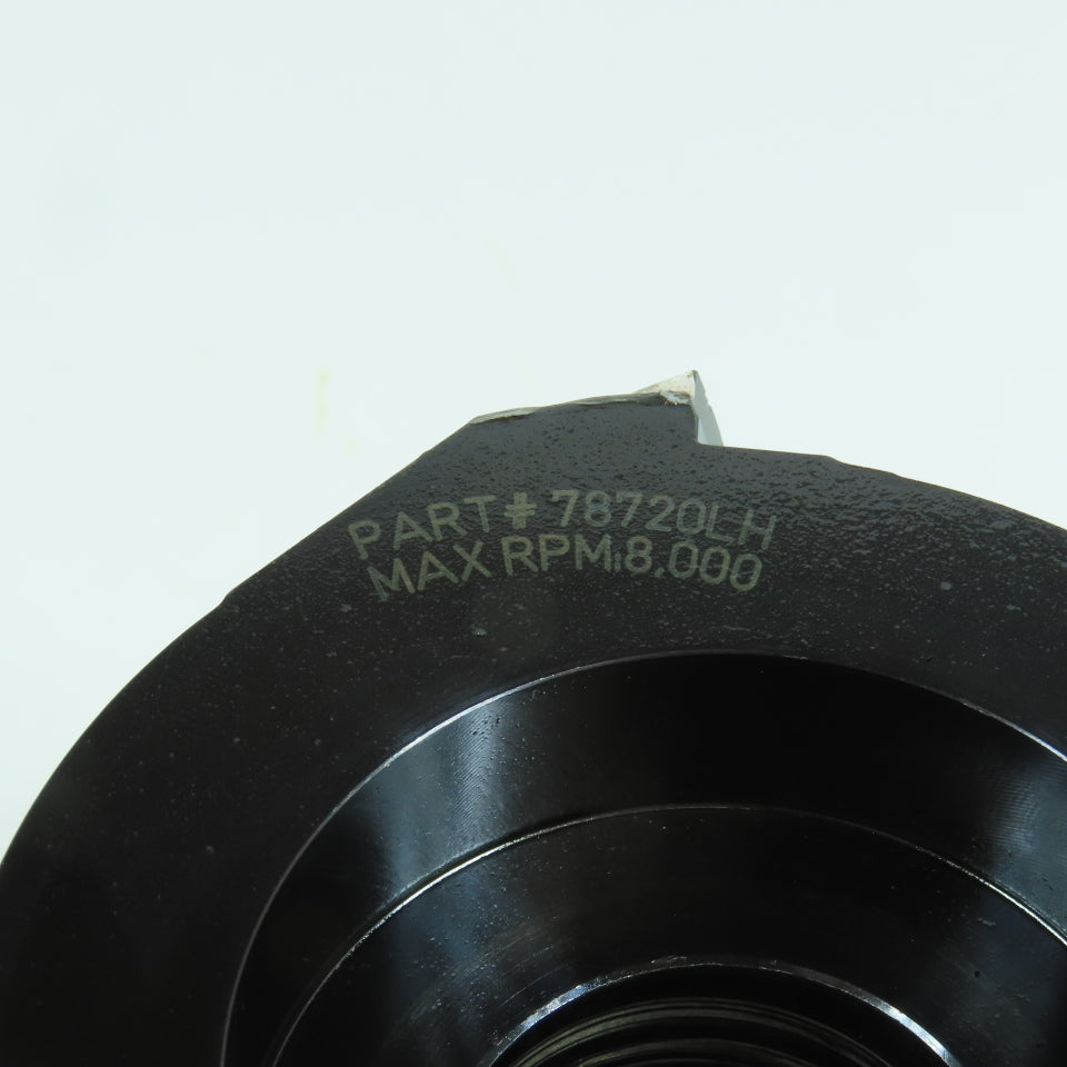 78720LH 6" Spiral Planer Wood Cutter Head 8000RPM 120mm OD From Bacci FC8-CNC