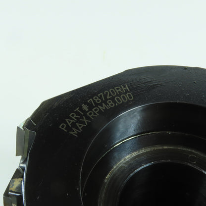 78720RH 6" Spiral Planer Wood Cutter Head 8000RPM 120mm OD From Bacci FC8-CNC