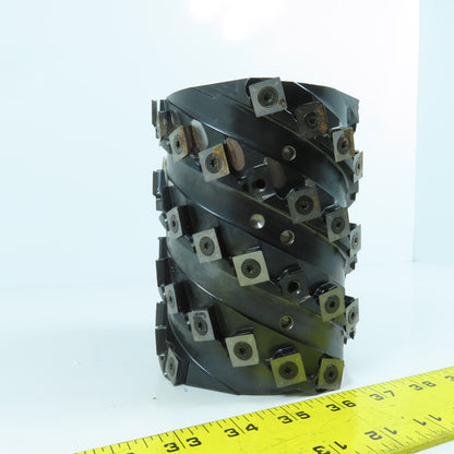 78720RH 6" Spiral Planer Wood Cutter Head 8000RPM 120mm OD From Bacci FC8-CNC