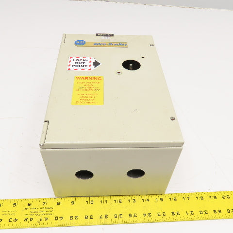 Allen Bradley 194R-FJ030P3 30A Fused Safety Disconnect Missing Operator Handle