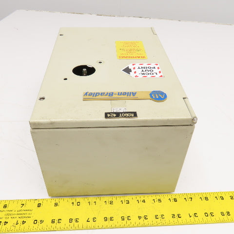Allen Bradley 194R-FJ030P3 30A Fused Safety Disconnect Missing Operator Handle