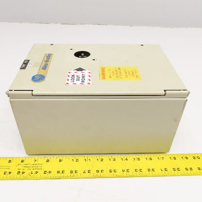 Allen Bradley 194R-FJ030P3 30A Fused Safety Disconnect Missing Operator Handle