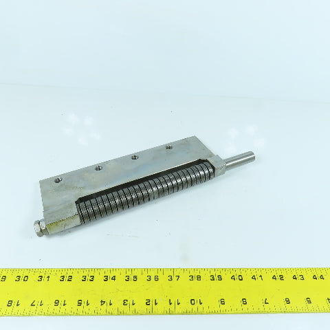 Bacci FC8-CNC Left Side Spring Loaded Limit Stop For 8 Head Edge Sander