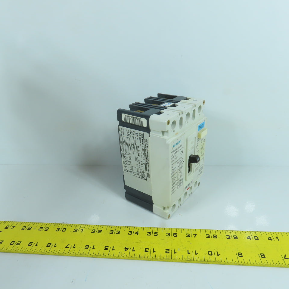Siemens 3VF3211-6BW31-0AA0 160A 600V Molded Case Circuit Breaker