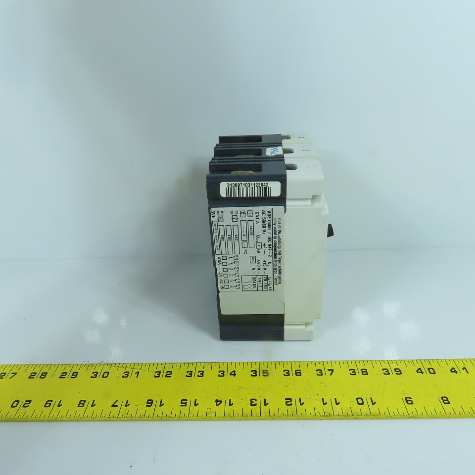 Siemens 3VF3211-6BW31-0AA0 160A 600V Molded Case Circuit Breaker