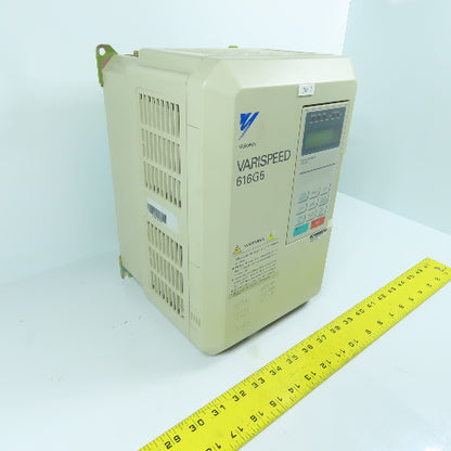 Yaskawa CIMR-G5C47P5 Varispeed 616G5 AC Drive 380-460V 3PH Input 0-460V 18A Out