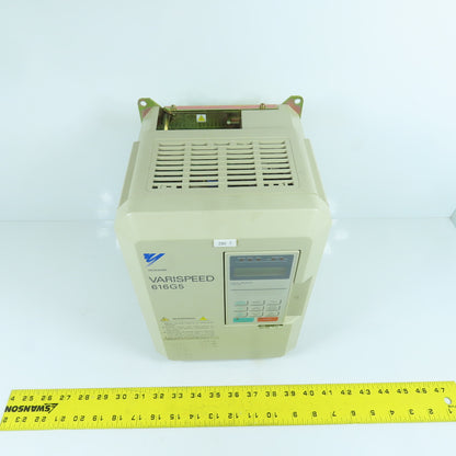 Yaskawa CIMR-G5C47P5 Varispeed 616G5 AC Drive 380-460V 3PH Input 0-460V 18A Out