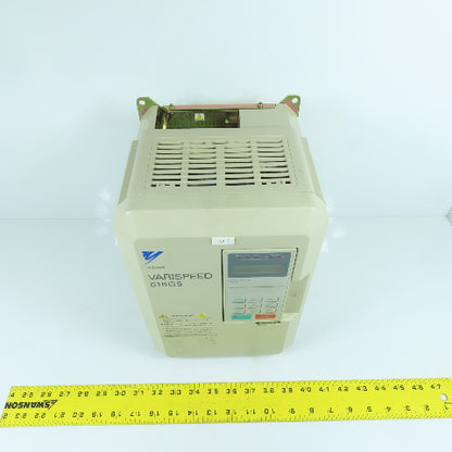Yaskawa CIMR-G5C47P5 Varispeed 616G5 AC Drive 380-460V 3PH Input 0-460V 18A Out