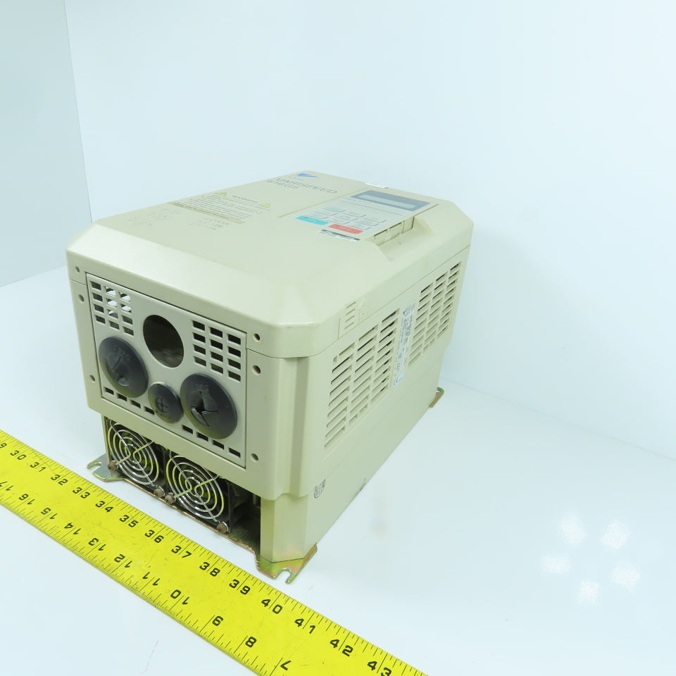 Yaskawa CIMR-G5C47P5 Varispeed 616G5 AC Drive 380-460V 3PH Input 0-460V 18A Out