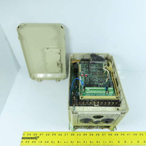 Yaskawa CIMR-G5C47P5 Varispeed 616G5 AC Drive 380-460V 3PH Input 0-460V 18A Out