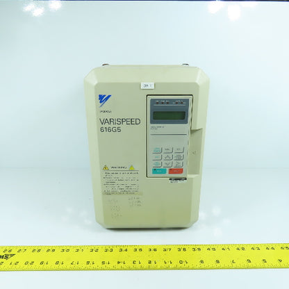 Yaskawa CIMR-G5C47P5 Varispeed 616G5 AC Drive 380-460V 3PH Input 0-460V 18A Out