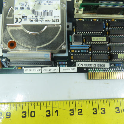 Nuova OS8250Q OS 8250/1-Q/D Main CPU Board From Bacci FFC8-CNC Controller